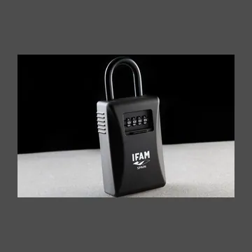 Guardallaves portátil con arco IFAM G2, negro
