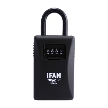 Guardallaves portátil con arco IFAM G2, negro