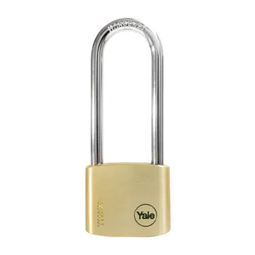 Candado de latón Yale Y110, arco largo Yale Y110 gancho largo (Y110/40), 40 mm