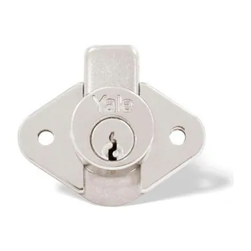 Cerradura para cajón 500 Yale, cromo satinado