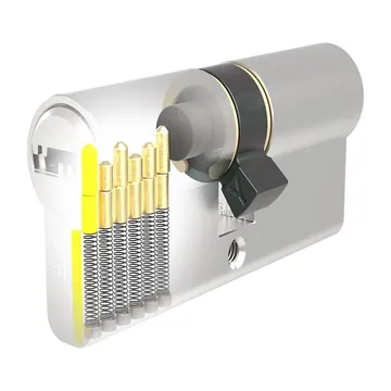 Cilindro de perfil europeo 1100 llave-llave Yale