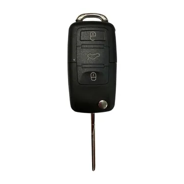 Carcasa para llave navaja con control, sin circuito, 3 botones