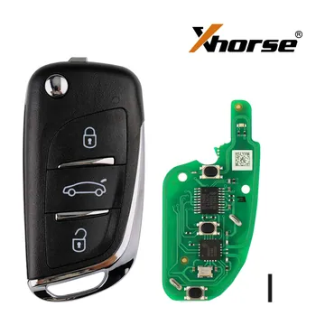 Control universal XNDS00EN inalámbrico con chip, estilo DS Xhorse, xNDS00EN, 3 botones