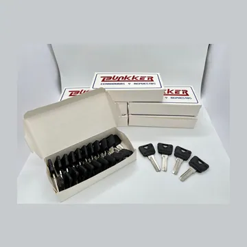 Llave de puntos multipunto, cabeza plástica Bunkker, multipunto cabeza negra, paquete x 25