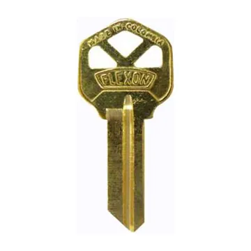 Llave en bruto 1090 Flexon, 1090H metálica natural amarilla, unidad