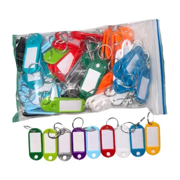 Porta etiquetas, colores surtidos, paquete de 100