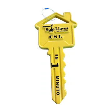 Llave jumbo decorativa, casita