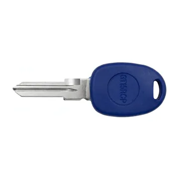 Llave Silca para Fiat izquierda, izquierda, azul